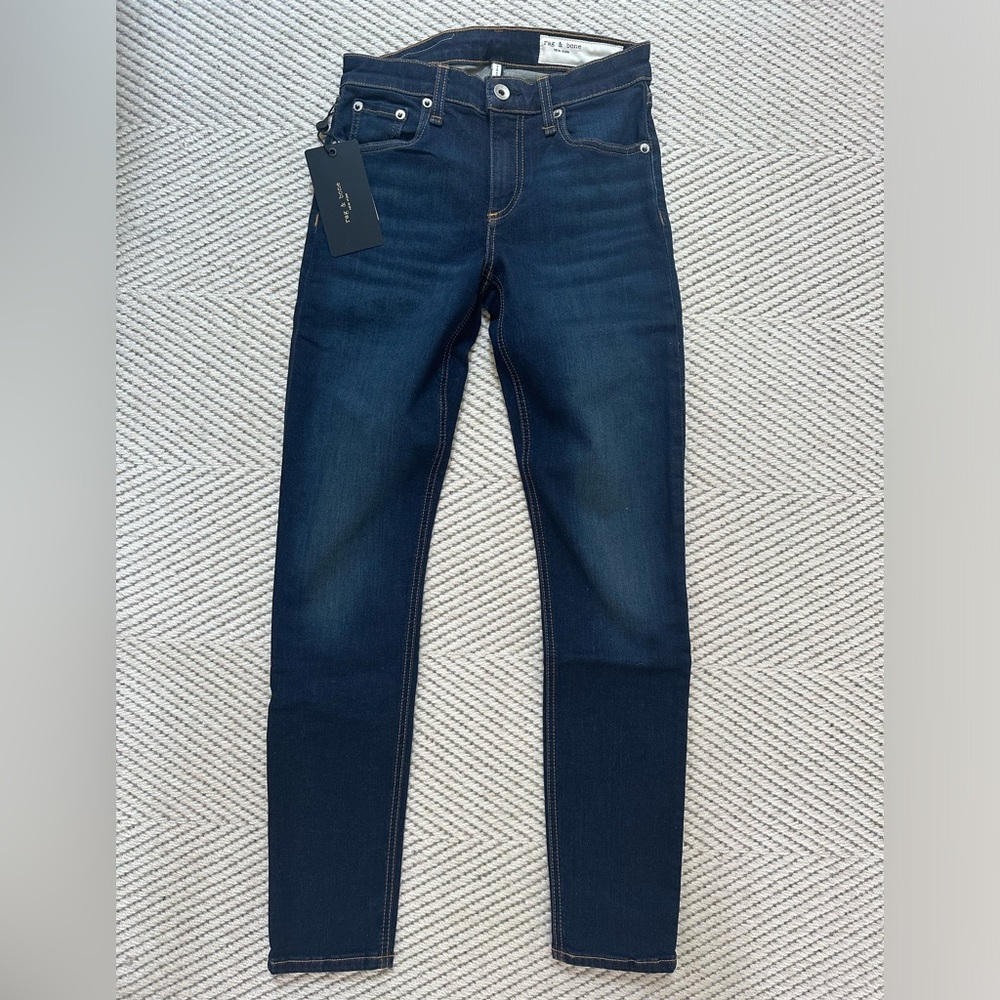 BRAND NEW Rag & Bone Cate Mid-Rise Ankle Skinny Jean in Carmen Size 24